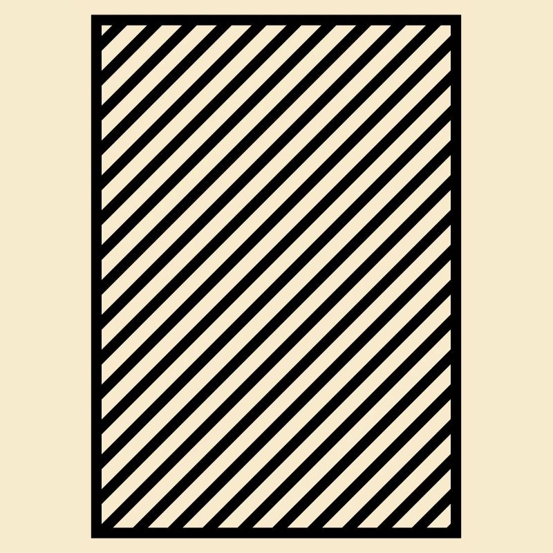 Black stripes in the frame