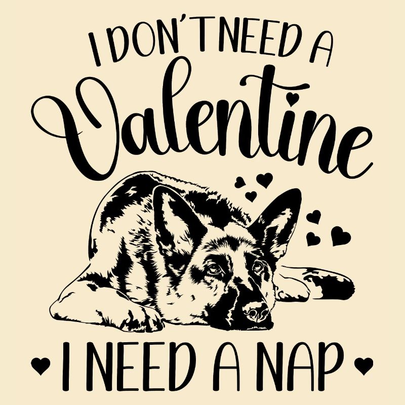 German Shepherd Valentine's Day Dogs Wilsigns