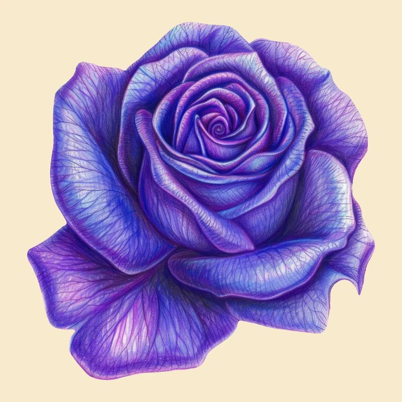 Rose pourpre