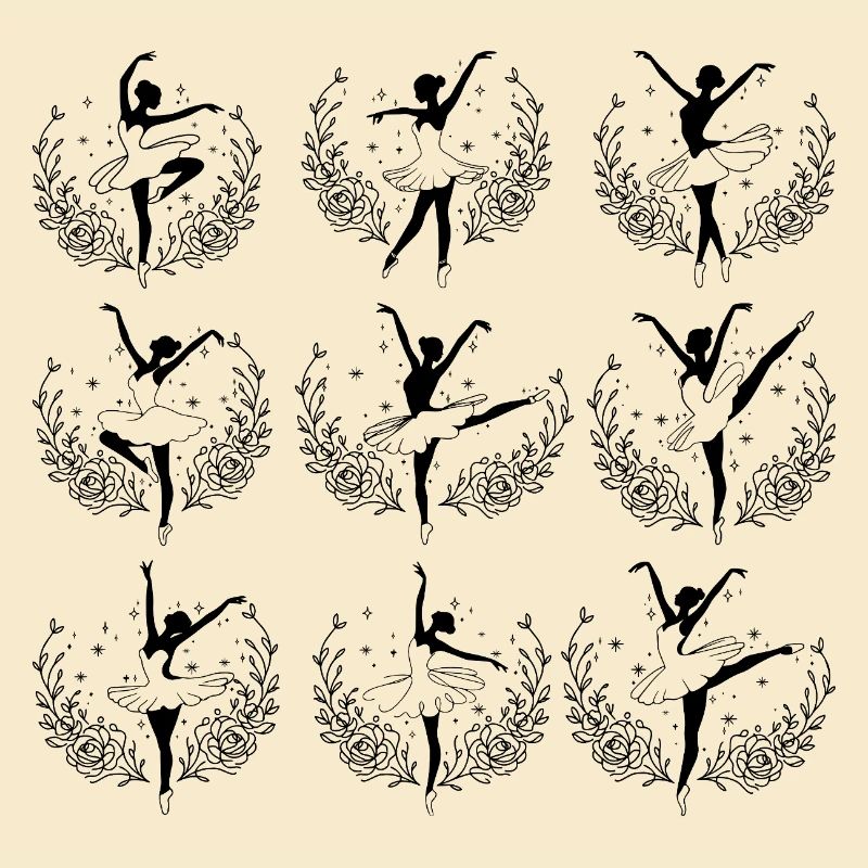 Flowers Ballet Dancer