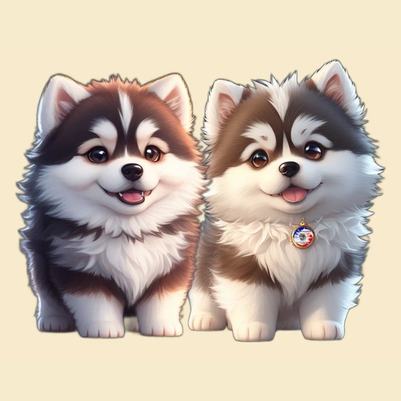chiots malamutes