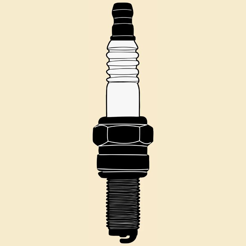 Spark plug filled