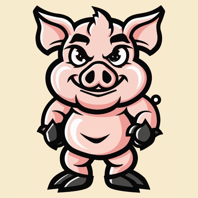Schwein Comic