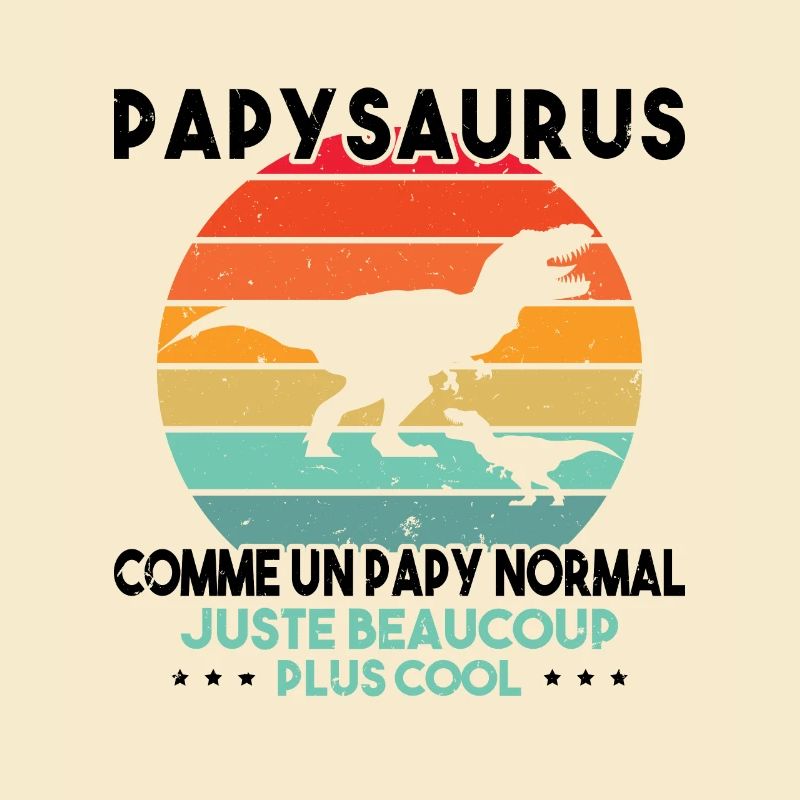 Papysaurus comme un papy normal grand père
