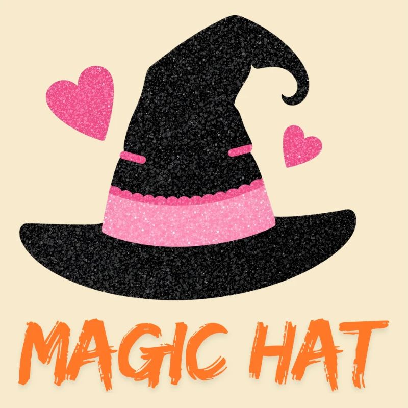 Magic hat - Pink Glitter Magic Hat