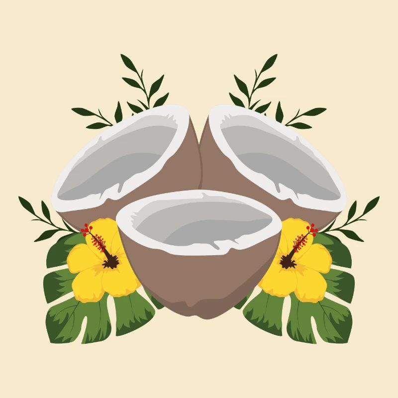 Noix de coco d'été