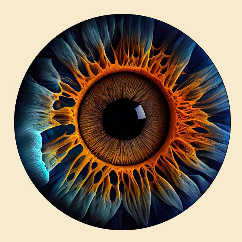 Un iris comme système d’identification biométrique
