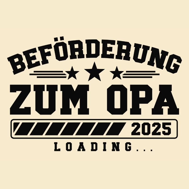 Beförderung zum Opa 2025 loading