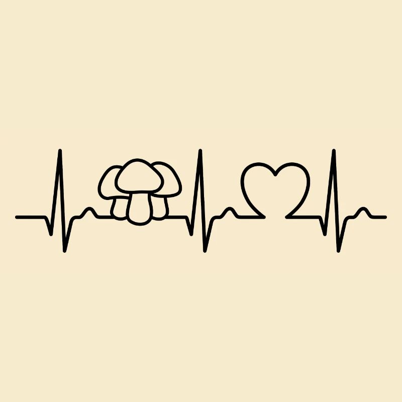 Courbe du Coeur - Cueilleur de Champignons - Champignons - Sort