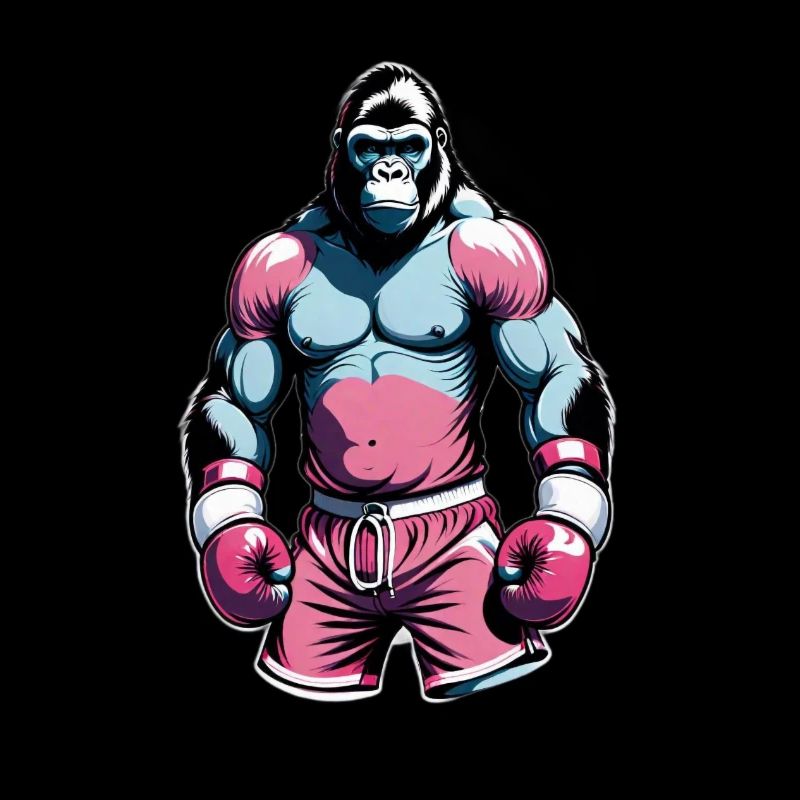 Boxe Boxeur Gorille