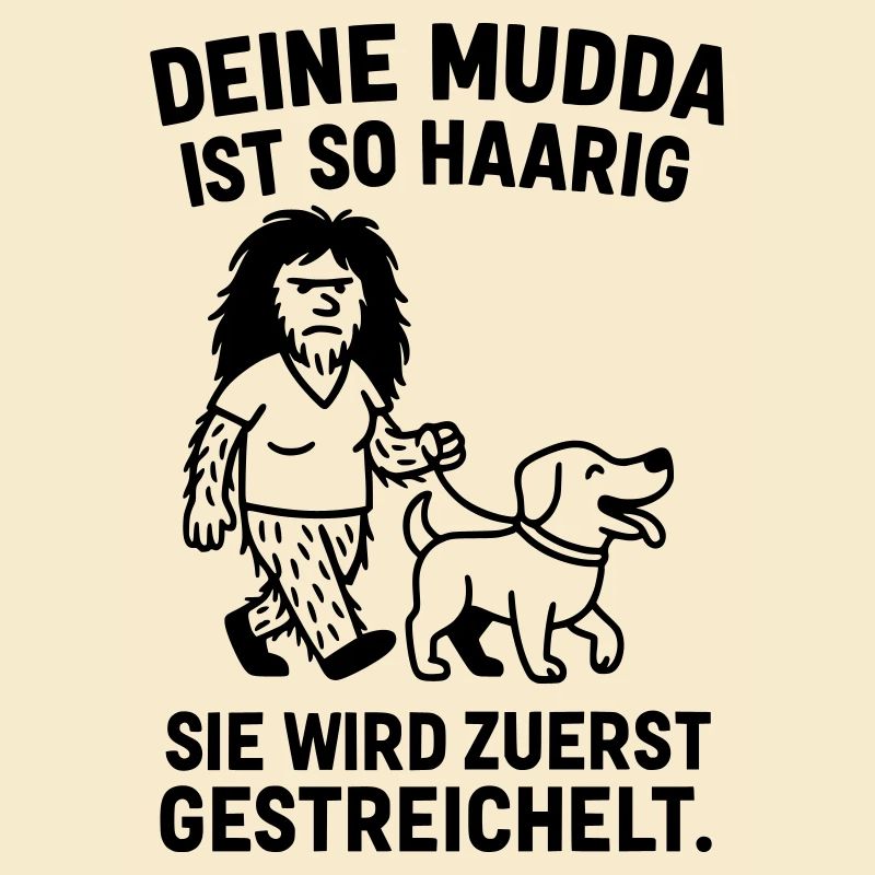 deine mutter haarig witz