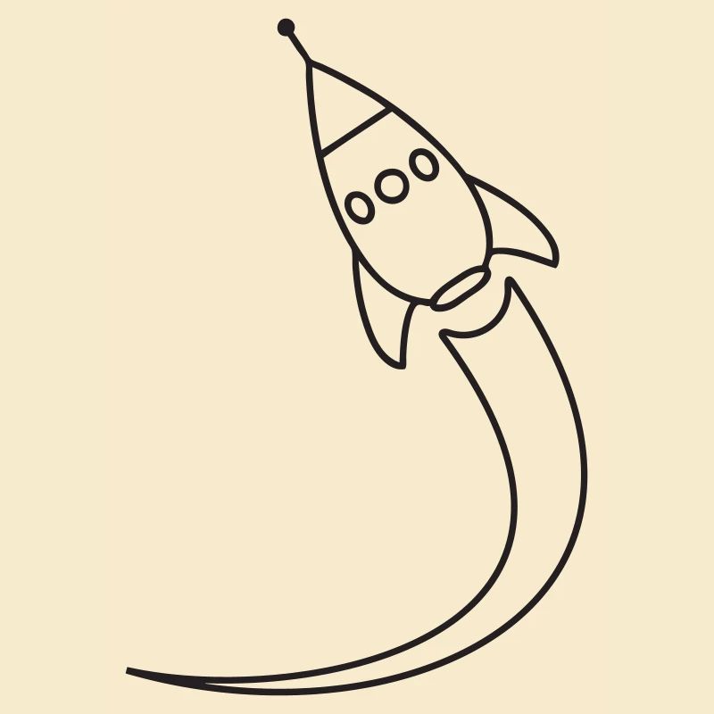Rocket launches into space
