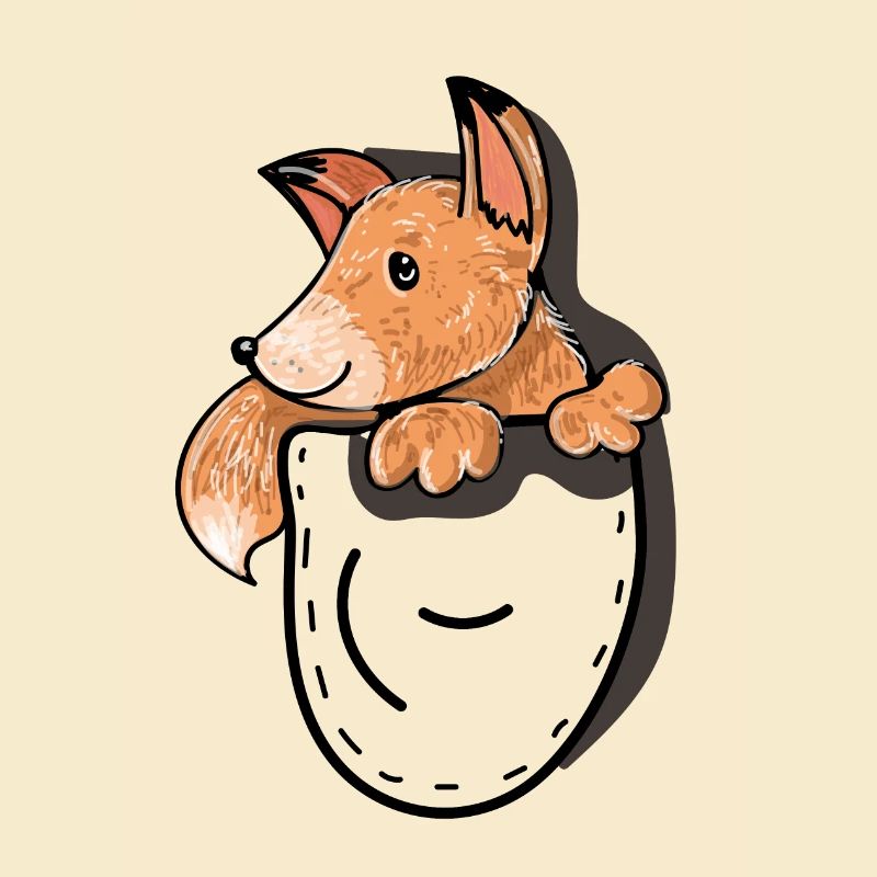 Fuchs in Tasche
