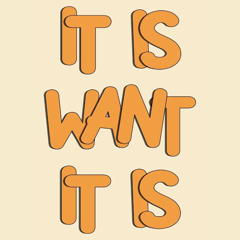 Ausdrucksstarkes, mutiges Typografie-Design