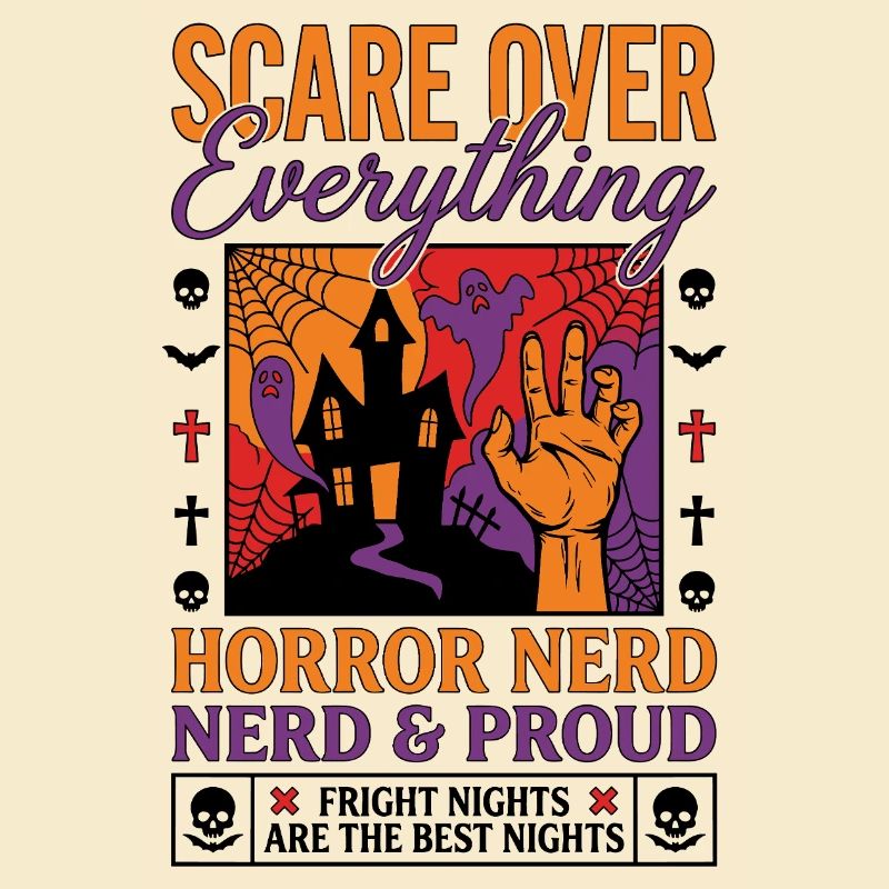 Horror Nerd Stolz Design