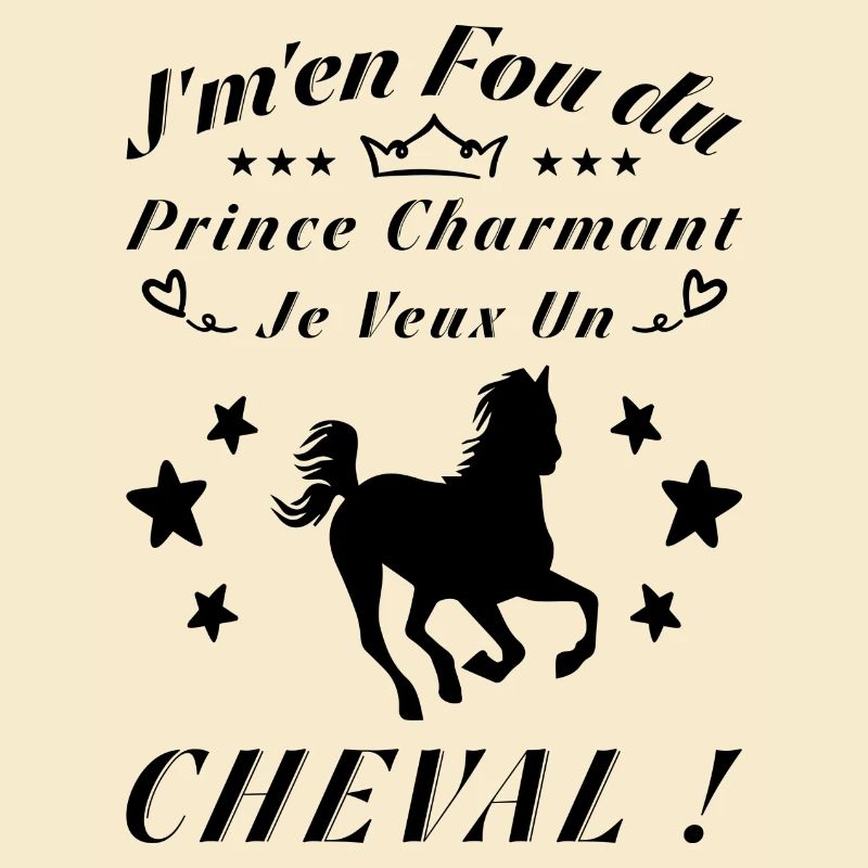 Ich schere mich einen Dreck um den Märchenprinzen, ich will ein Pferd