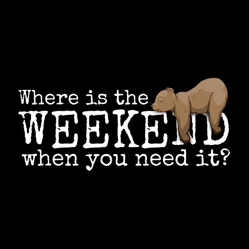 Where is the Weekend? Sleep Bear Weekend Fun