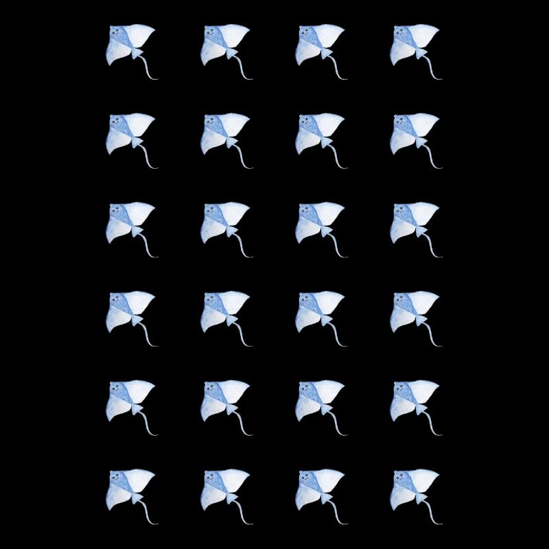 Ray pattern (fish, sea creatures, ocean)