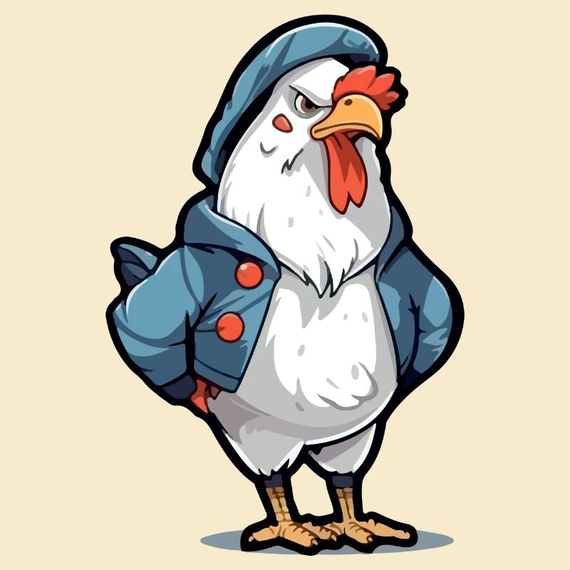 Bobby the grumpy rooster