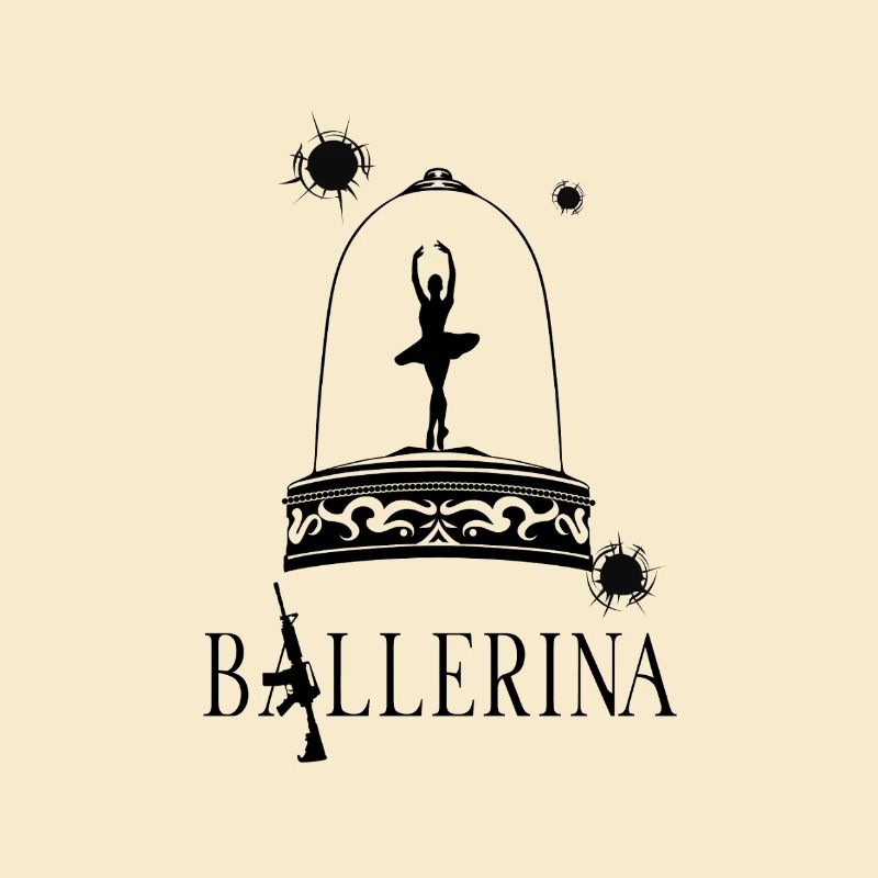 Danseuse dans une grêle de balles – balleuse expressive