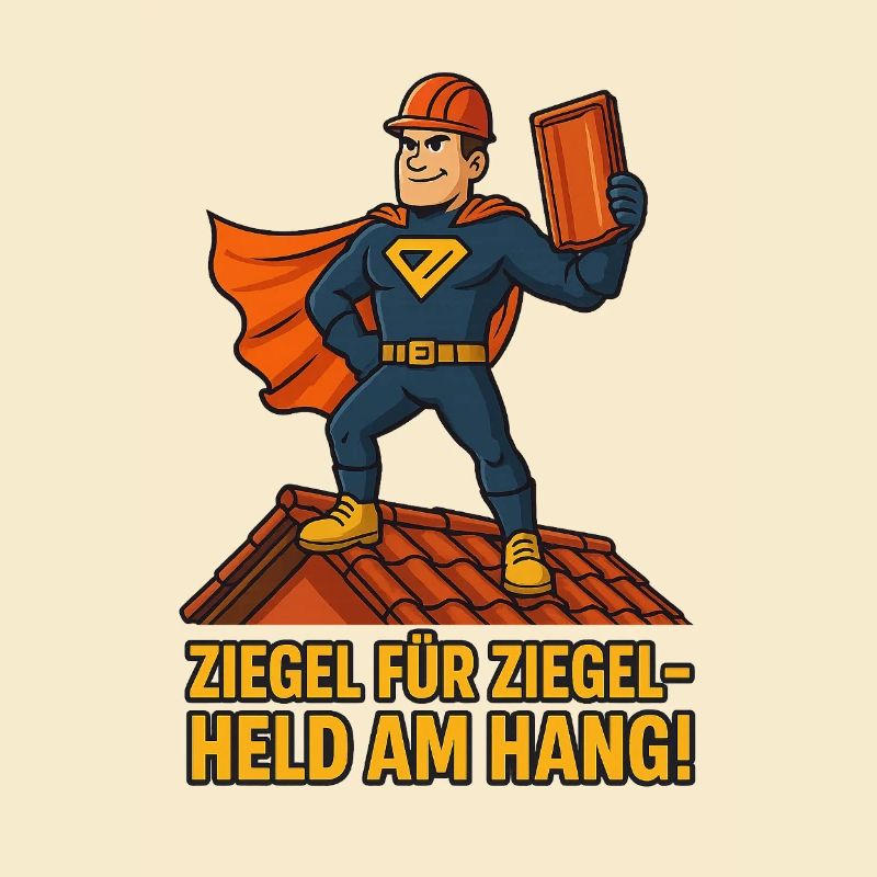 Ziegel Held am Hang Dachdecker