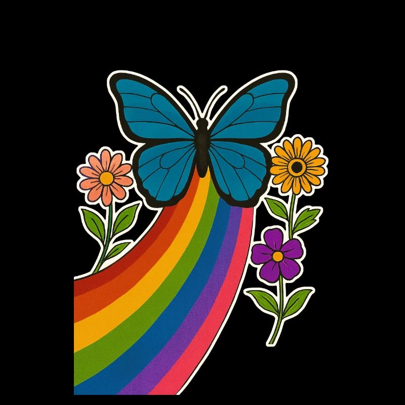 Regenbogen Schmetterling