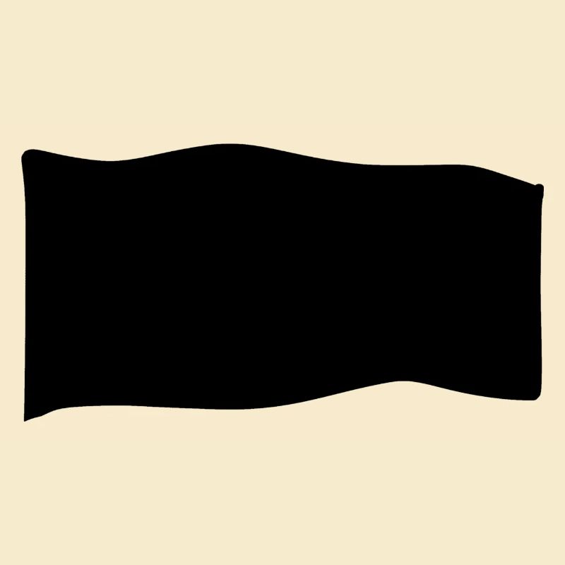Drapeau de symbole de forme