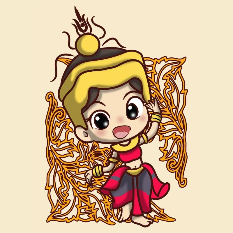 Cambodia Tradition Dance Khmer Apsara I Gift