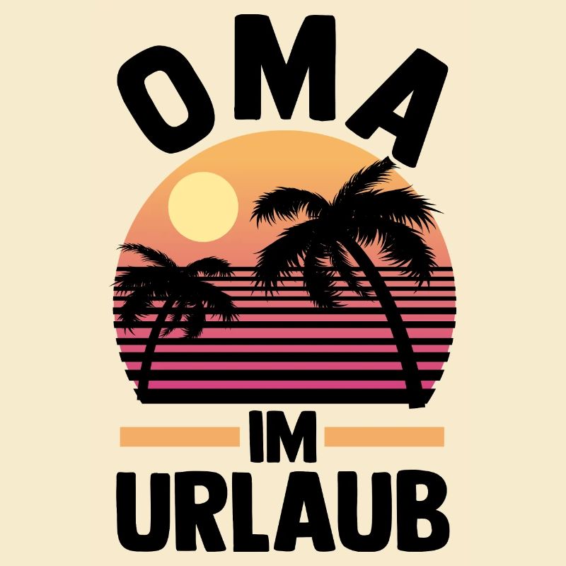 Urlaub Urlauberin Großmutter Oma