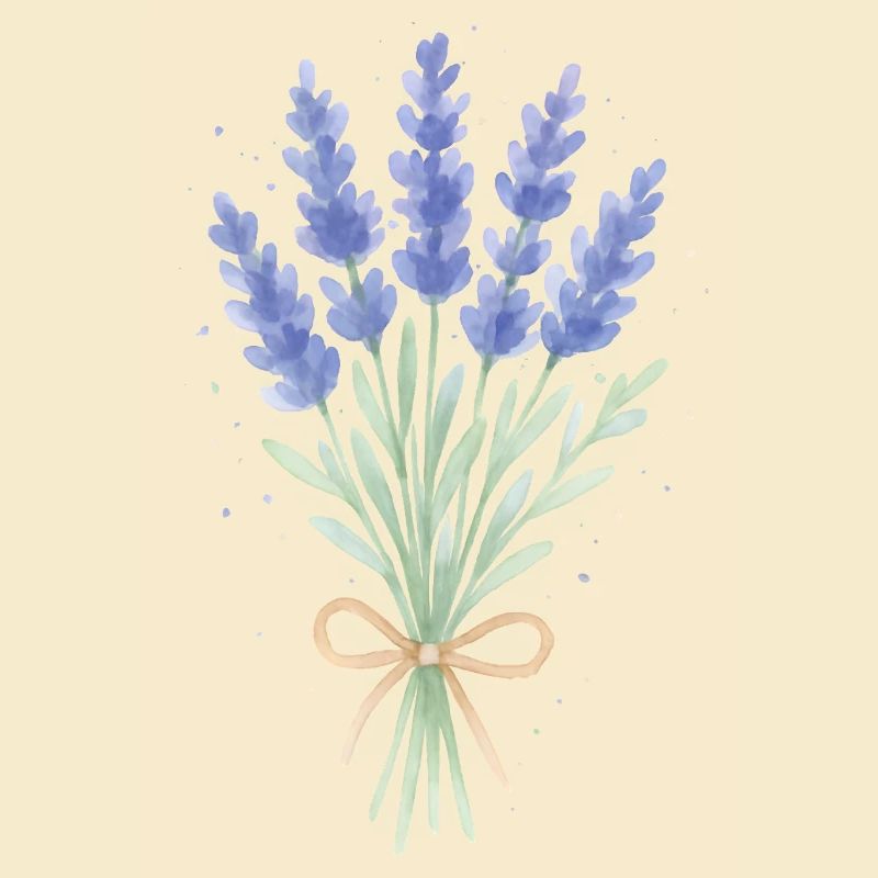 Lavendel Sträußchen