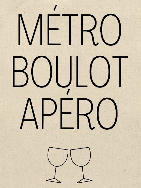 Metro-Arbeits-Aperitif