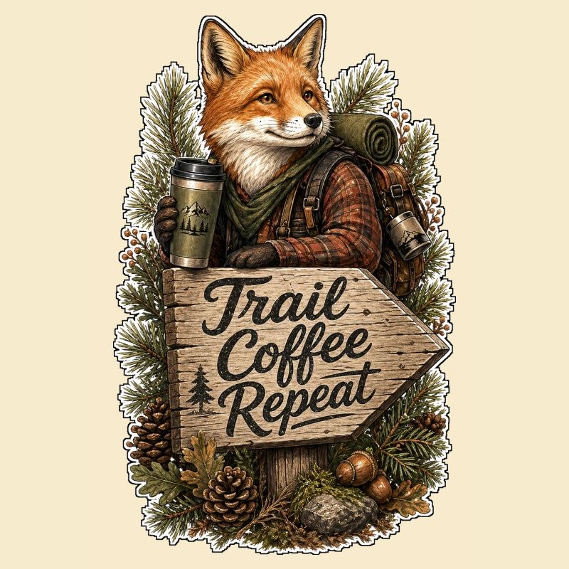 Trail Coffee Repeat Fox