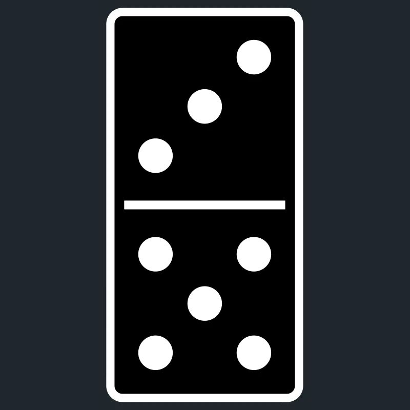 DOMINO STONE 3: 5 - VARIABLE COLOR - VECTOR DESIGN!