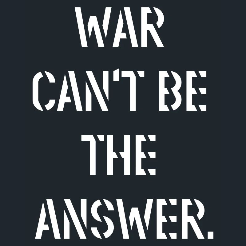 Against War Peace Statement Demo