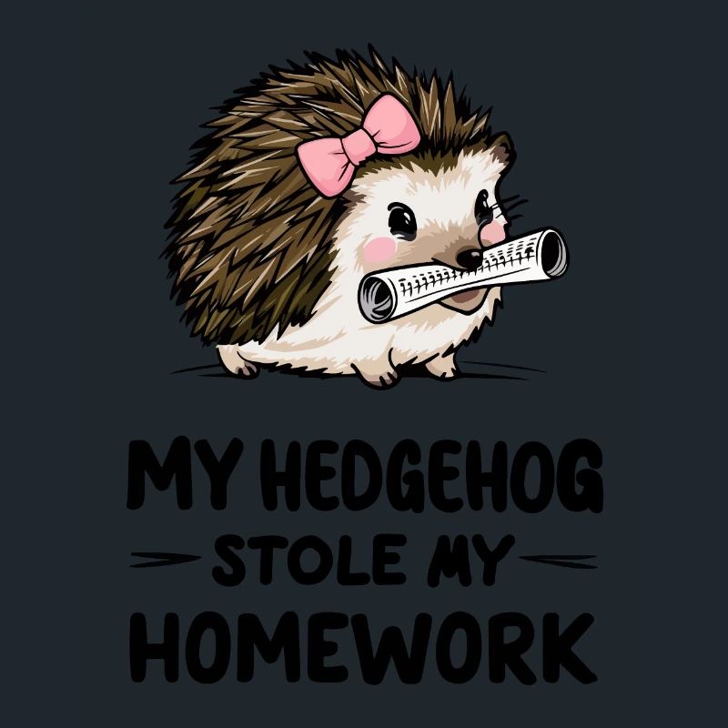 Mon hérisson m’a volé mes devoirs