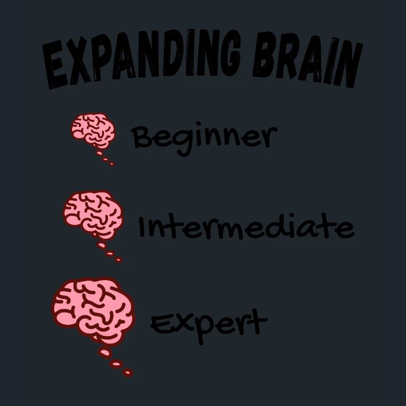 Gehirn erweitern - Expanding Brain Meme
