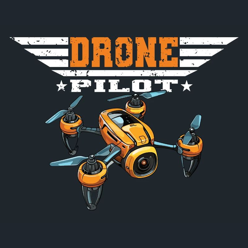 Drohnenpilot Copter FPV UAS Pilot Drone Drohne