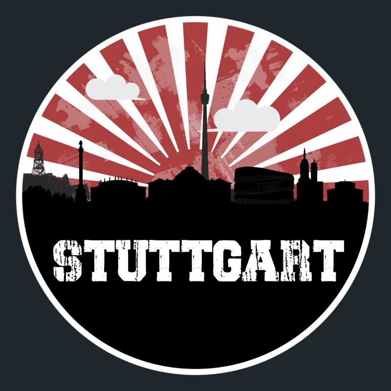 Match à domicile de Stuttgart Skyline