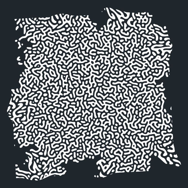 turing pattern weiss - Würmchen