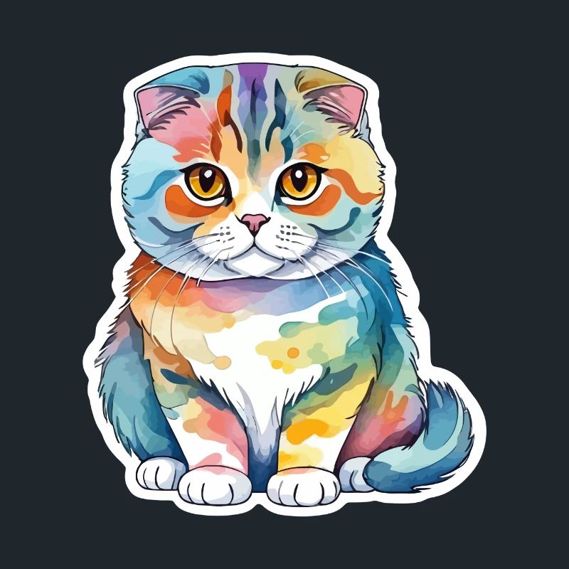 Scottish Fold Scottish Fold-Eared Cat