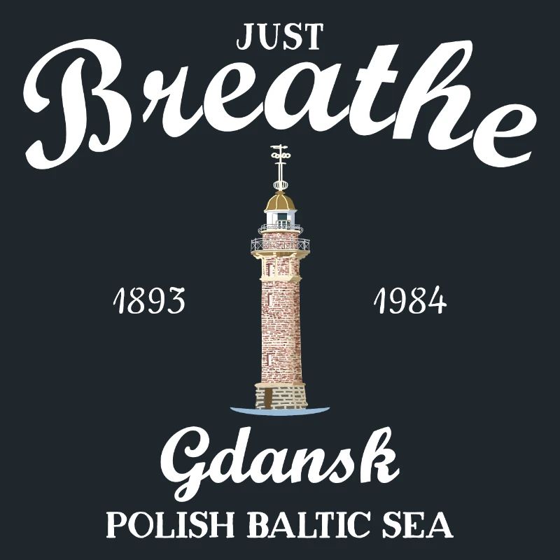 Gdansk Lighthouse, Take a Deep Breath, Poland Drawing