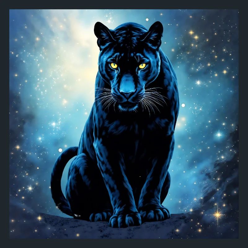 Krafttier Dunkler Panther