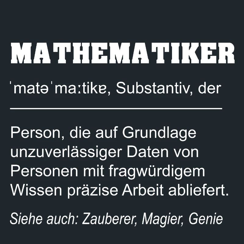 Mathematiker Definition