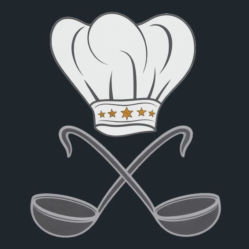 Chef's hat, spoon