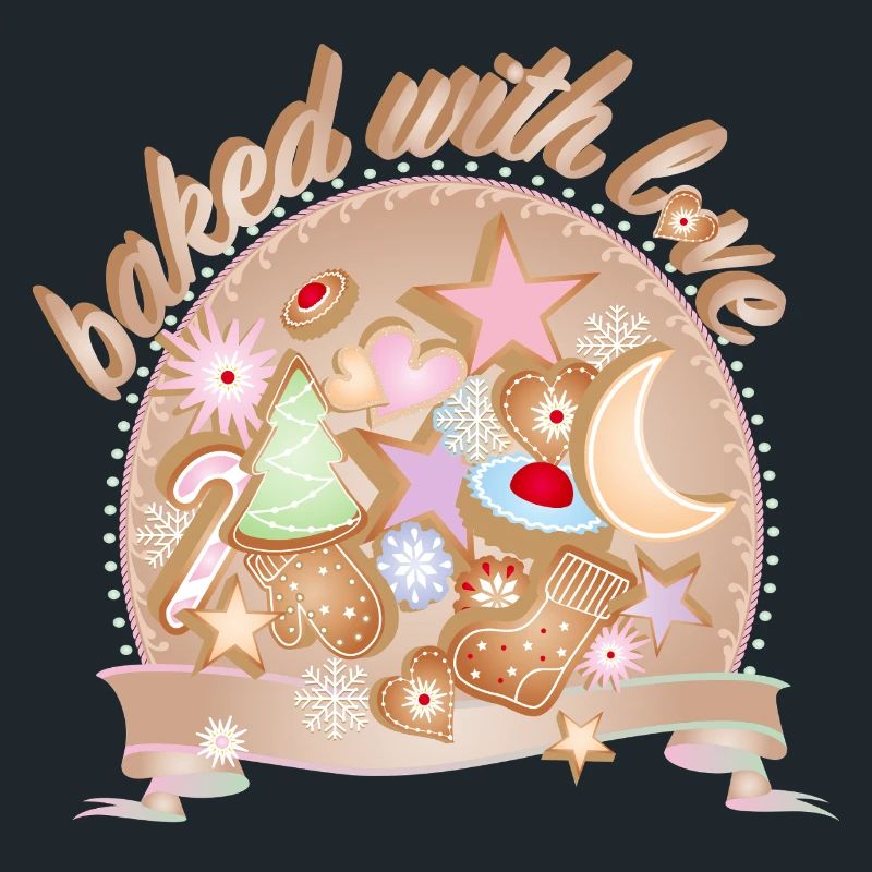 Biscuits de Noël colorés – cuits avec amour