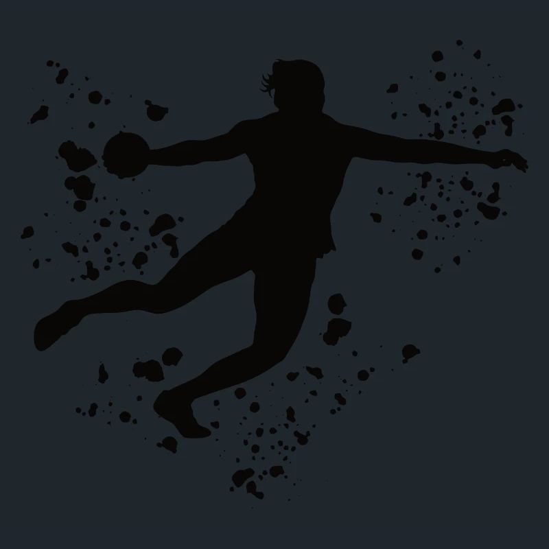 Discus thrower Colorsplash discus throw
