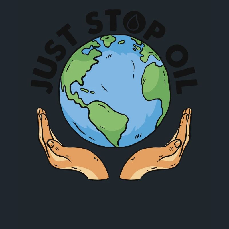 Stoppen Sie einfach das Öl und retten Sie die Erde - stoppen Sie einfach das Öl
