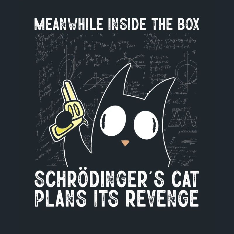 Meanwhile Inside The Box Schrödinger Cat
