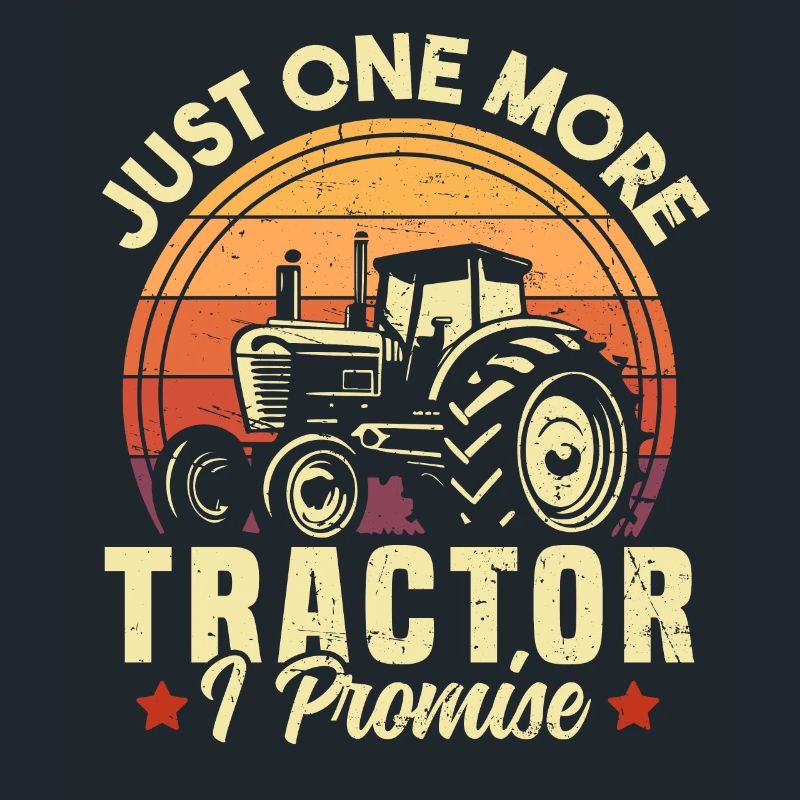 Nur noch ein Traktor Ich verspreche der Landwirtschaft