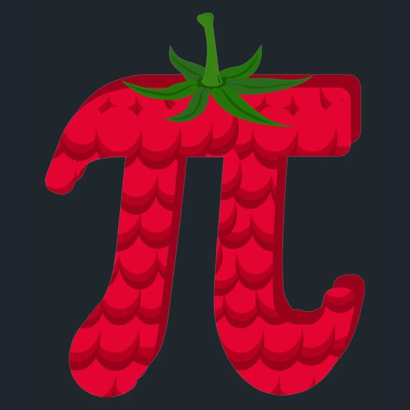 Raspberry Funny Pi Day Pie Math Lover Fruit